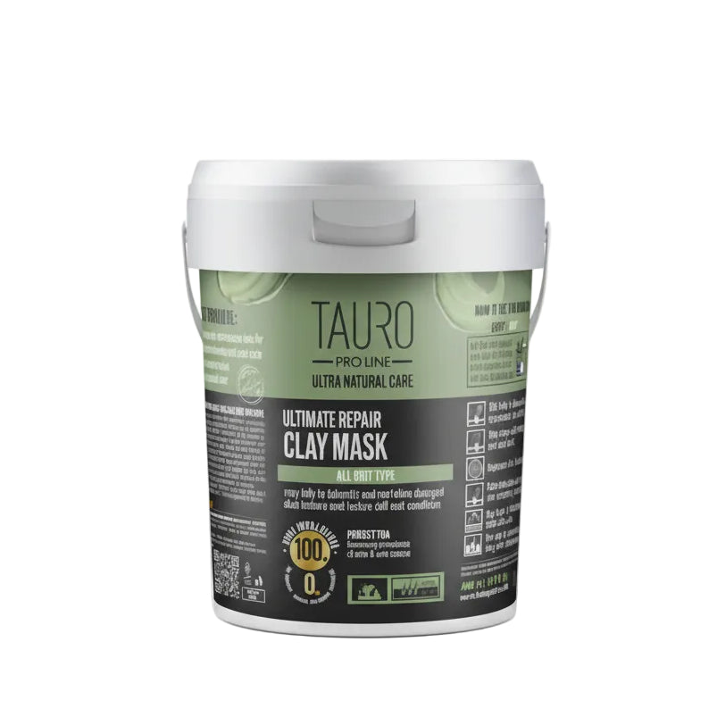 Tauro Pro Line Ultra Natural Care Ultimate Repair Clay Mask for Dogs and Cats Skin and Coat
