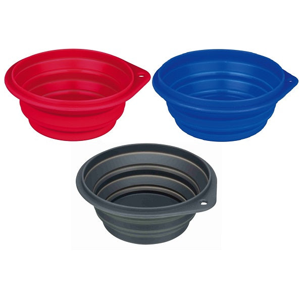 Trixie- Travel Bowl Silicone