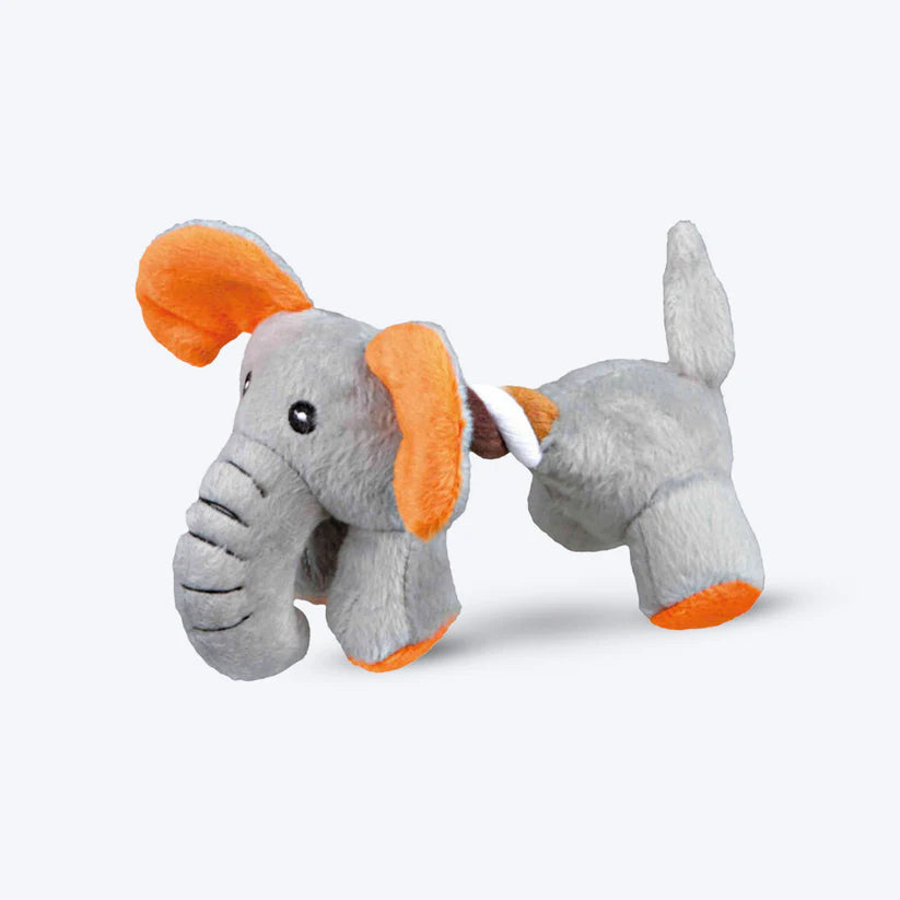 Trixie - Animal Figures with Rope Dog Toys