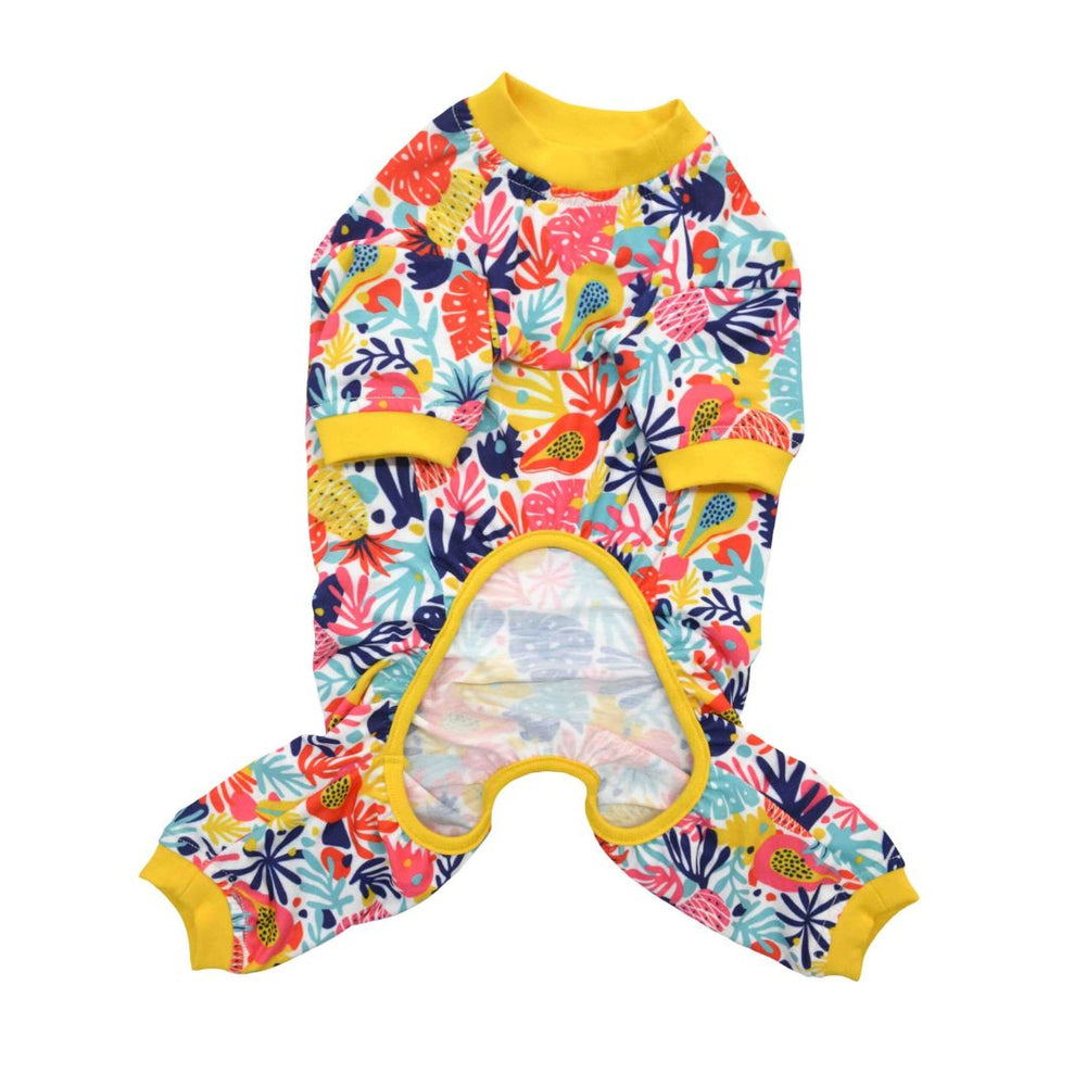 Pets Way Tropical Printed Jumpsuit for Dogs