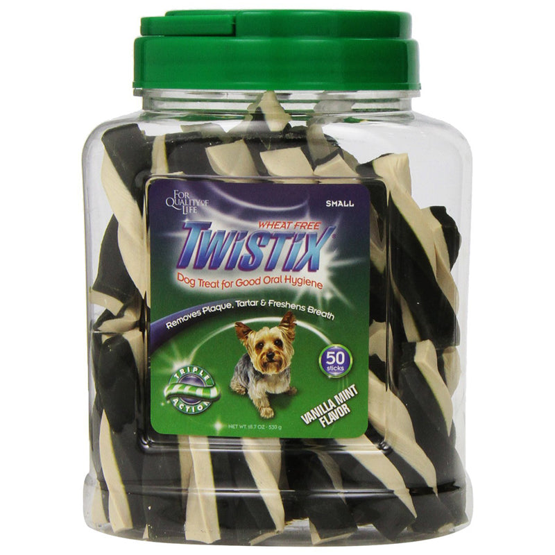 NPIC- Twistix Pumpkin Spice Flavor Dog Dental Treat