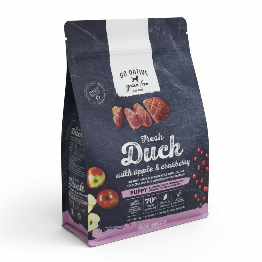 Go Native Puppy Duck Dog Dry Food