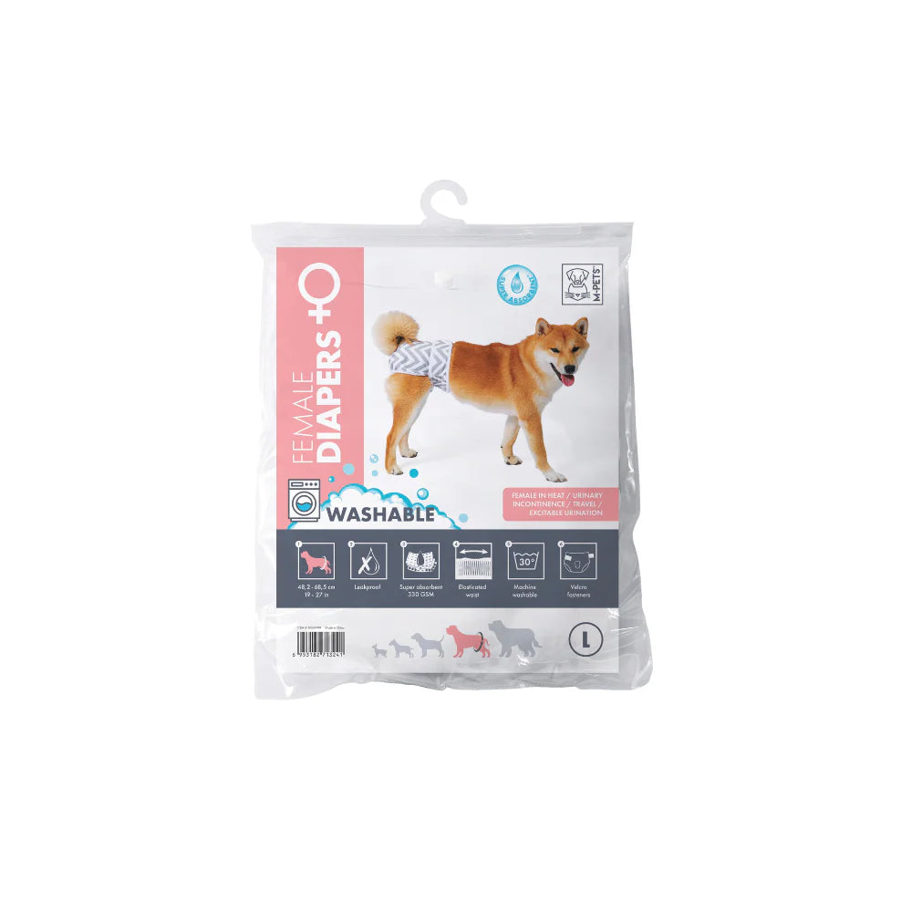M Pets Washable Diapers for Female Dogs