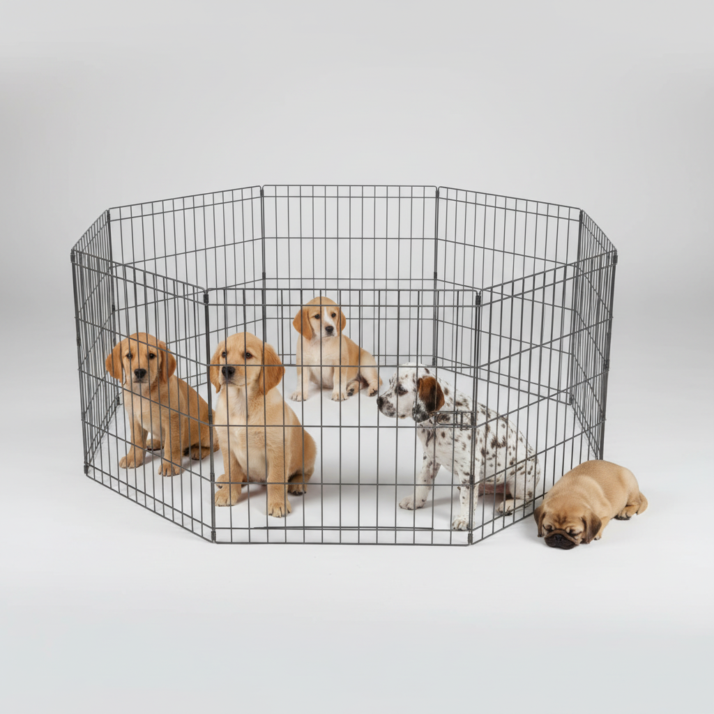 M-Pets Folding Playpen for Puppies
