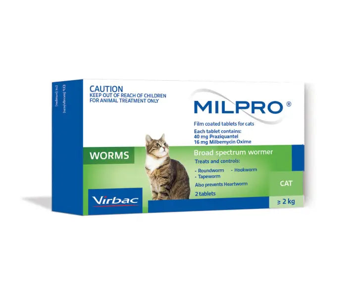 Virbac - Milpro Tablet Small Cats 1S