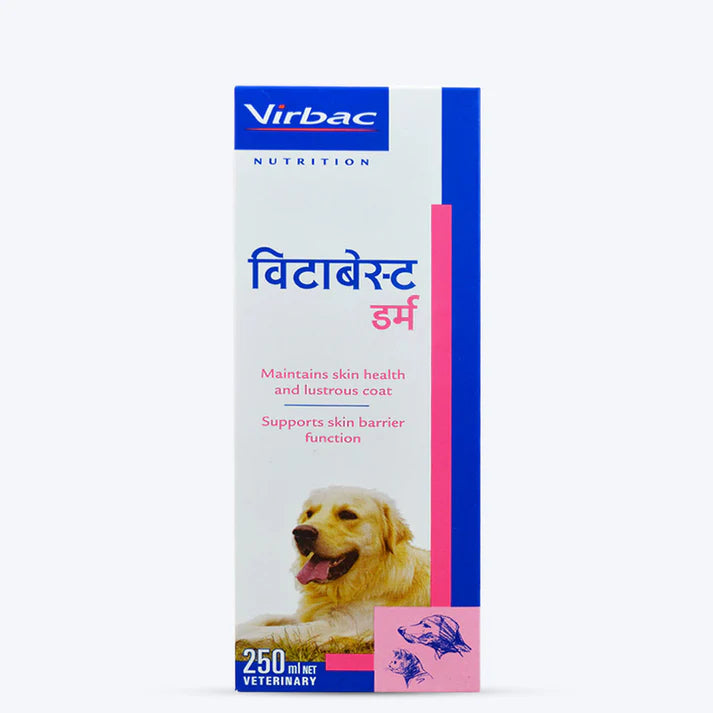 Virbac-Vitabest Derm Vitamin Supplement for Cats and Dogs