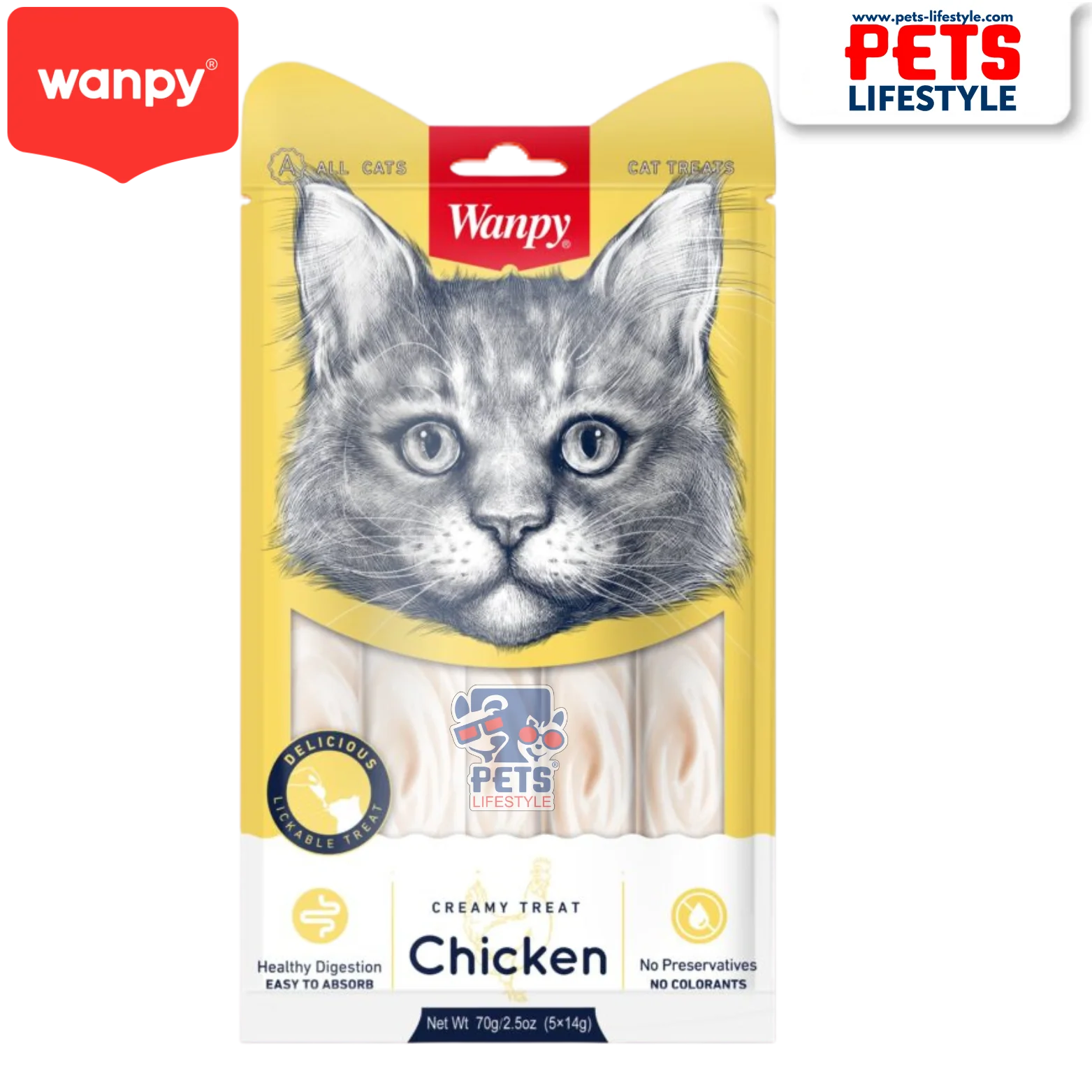 Wanpy Cat Creamy Treats