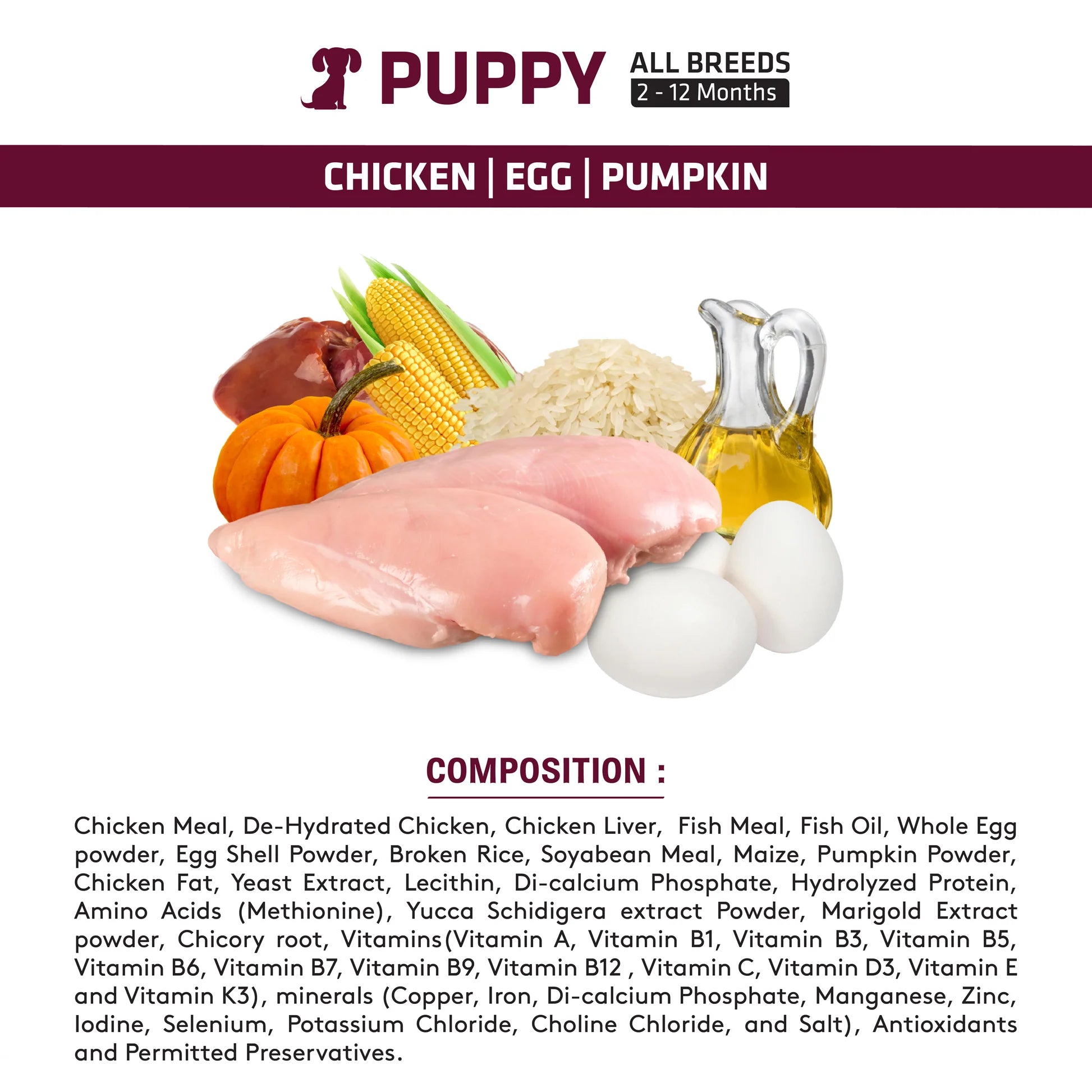 Vibrant Dog Premium Puppy Dog Dry Food