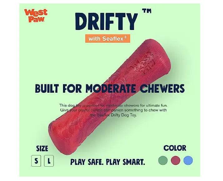 West Paw Zogoflex Drifty Dog Toy