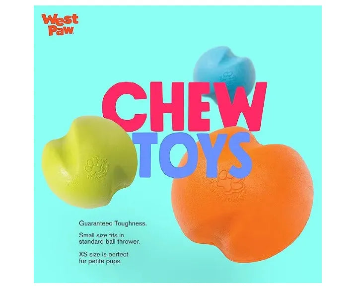 West Paw Zogoflex Jive Ball Dog Chew Toy
