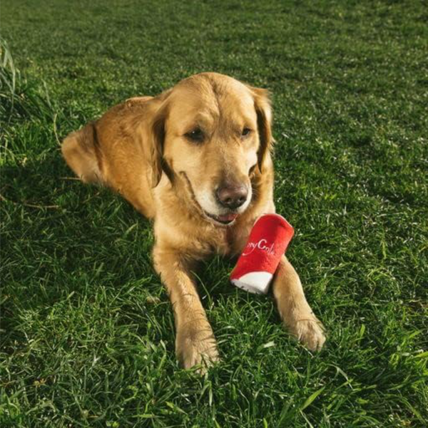 Zippy Paws Squeakie Can Zippy Cola Plush Toy for Dogs