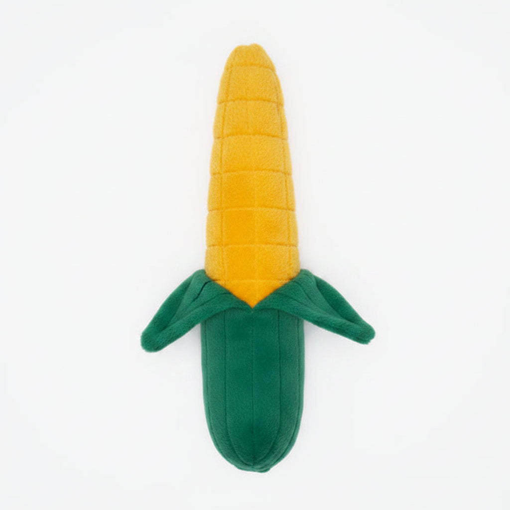 Zippy Paws Corn Jigglerz Plush Toy for Dogs