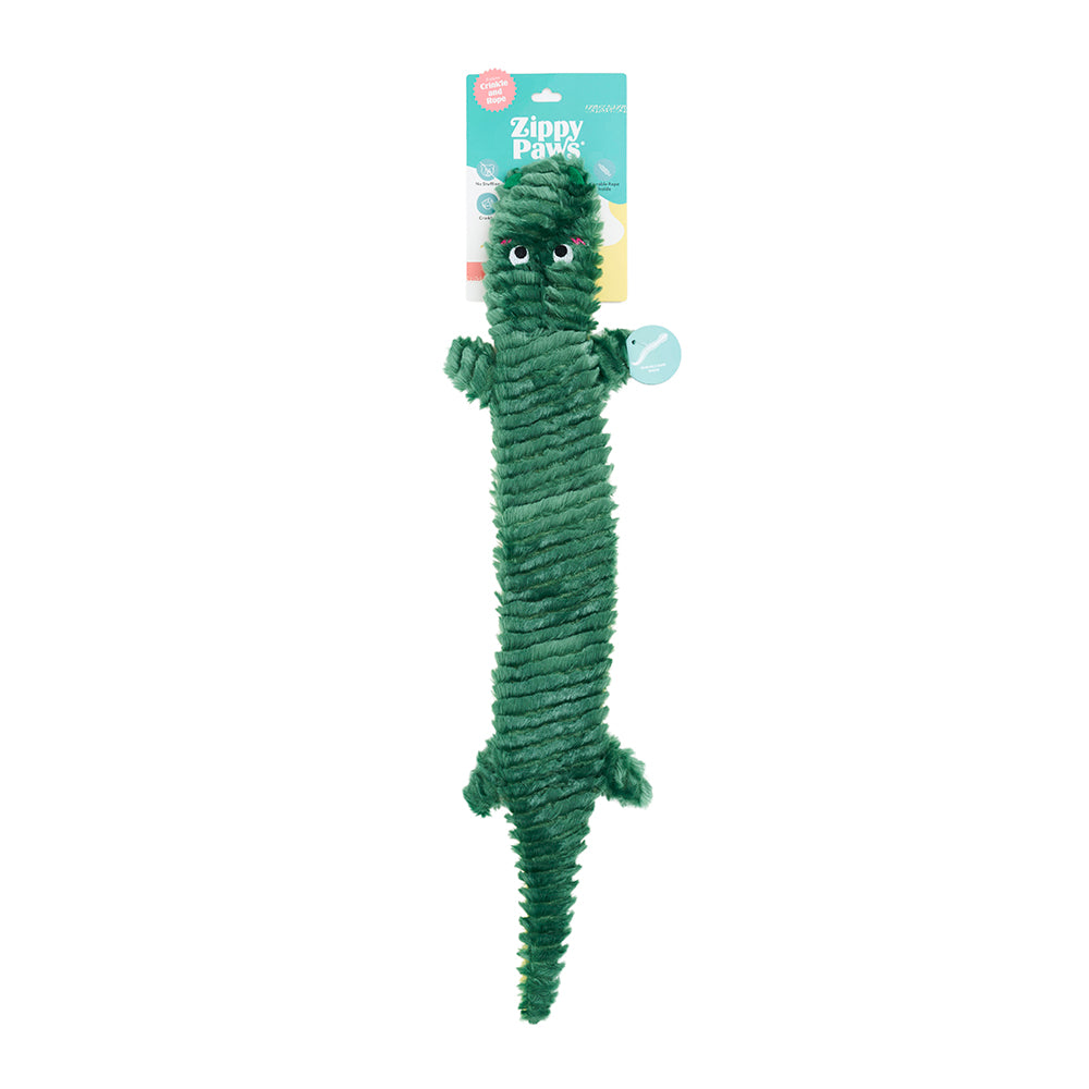 Zippy Paws Rope Reptilez Alligator for Dogs