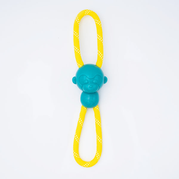 Zippy Paws ZippyTuff Monkey RopeTugz Plush Toy for Dogs