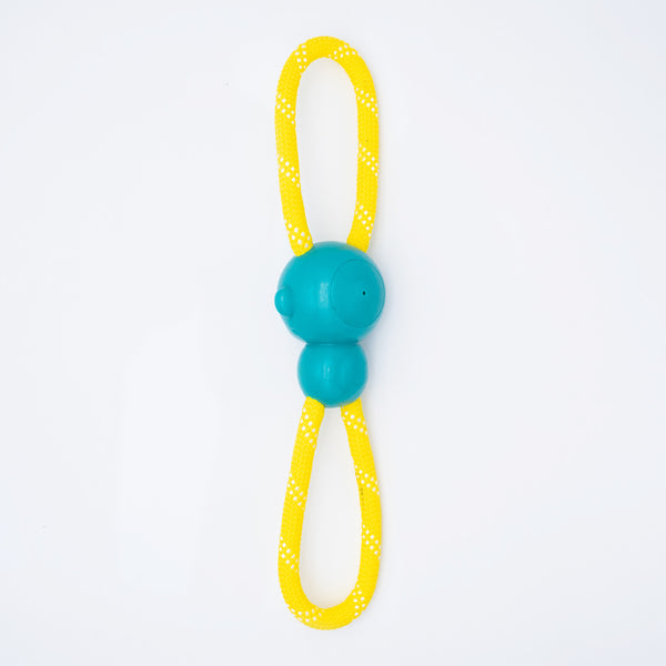 Zippy Paws ZippyTuff Monkey RopeTugz Plush Toy for Dogs