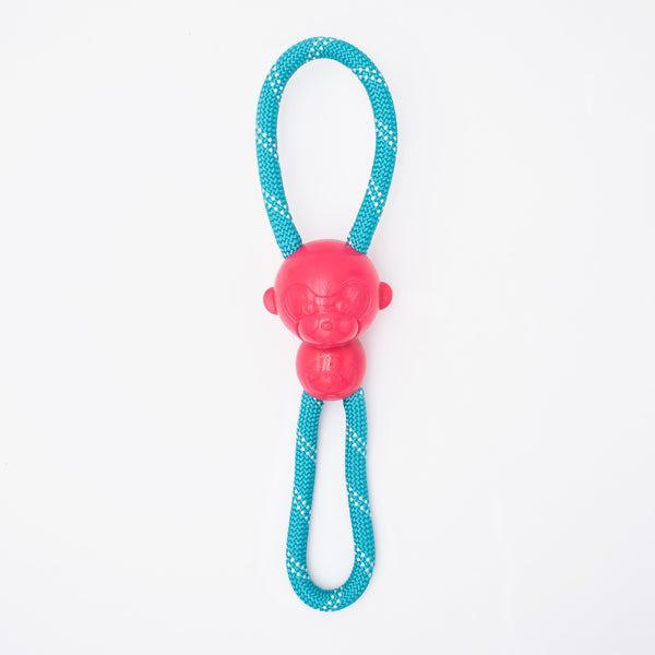 Zippy Paws ZippyTuff Monkey RopeTugz Plush Toy for Dogs
