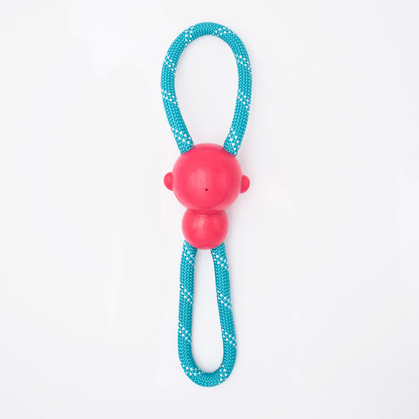 Zippy Paws ZippyTuff Monkey RopeTugz Plush Toy for Dogs