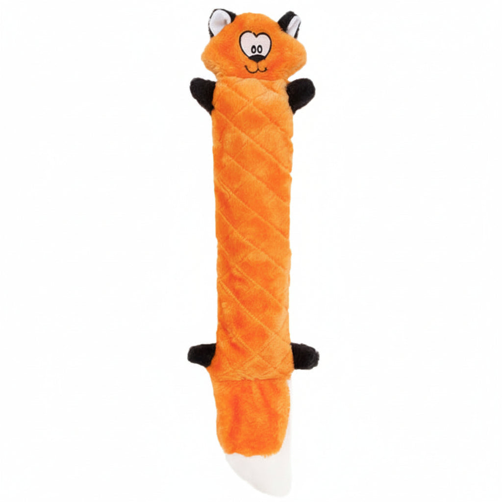 Zippy Paws Fox Jigglerz Plush Toy for Dogs