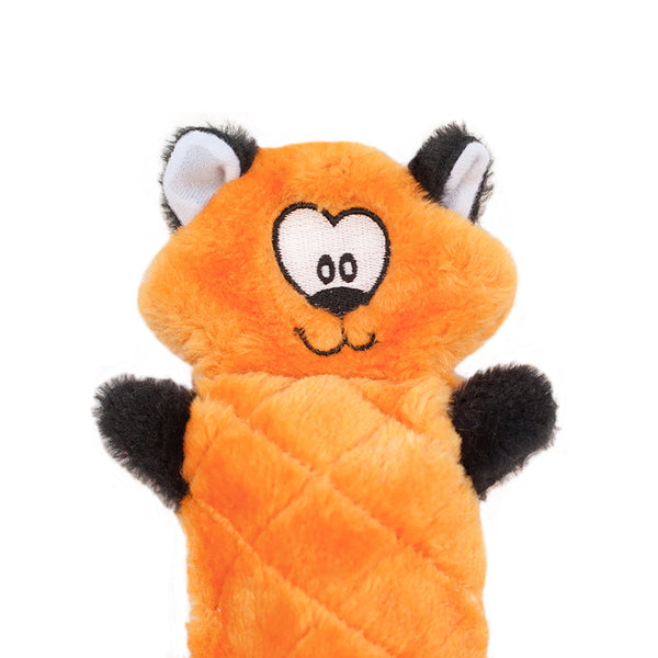 Zippy Paws Fox Jigglerz Plush Toy for Dogs