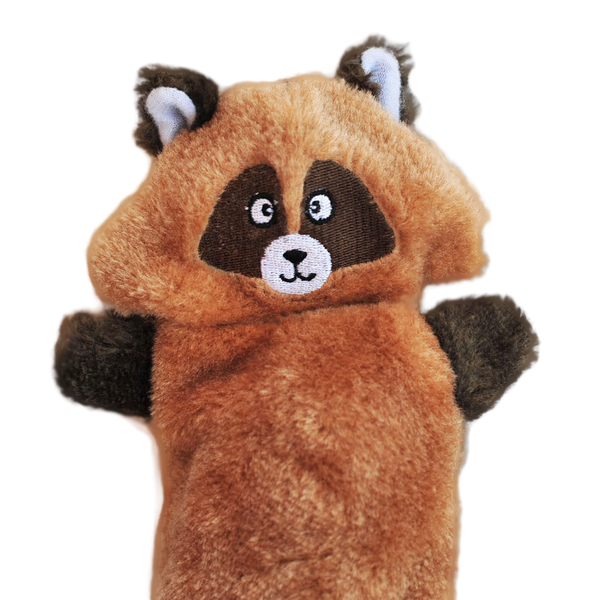 Zippy Paws Zingy Raccoon Plush Toy for Dogs