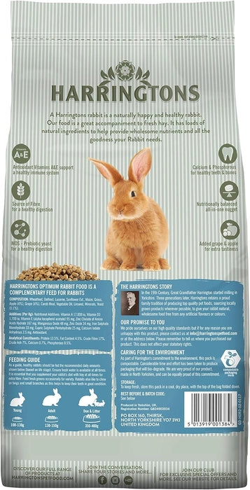 Harringtons- Small Animal Optimum Rabbit Food 2Kg