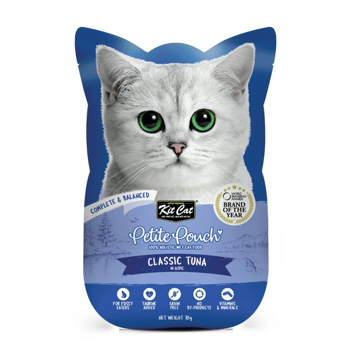 Kit Cat- Petite Pouch Complete & Balanced Wet Cat Food 70Gm