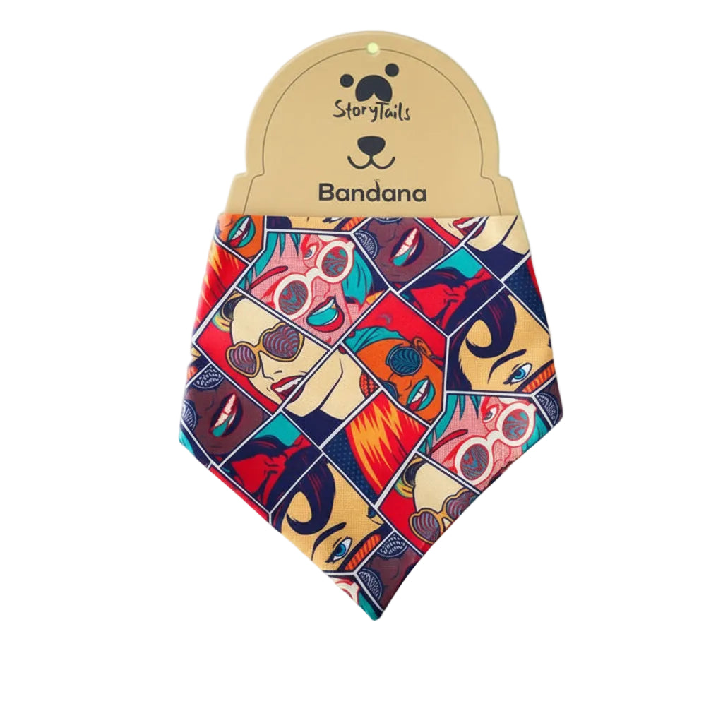 Story Tails Bandana Scarf for Dogs