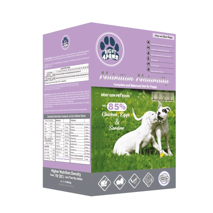 Right4paws – Puppy Large & Giant Breeds Dry Food