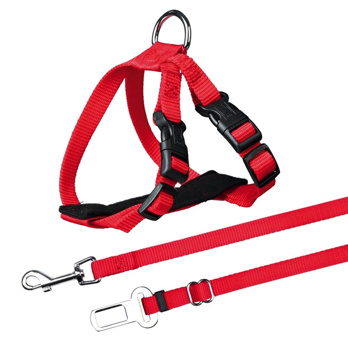 Trixie - Car Harness for Cats Red