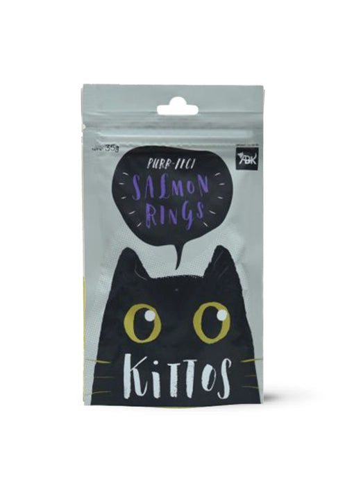 Kittos - Salmon Rings Meaty Treat for Cats