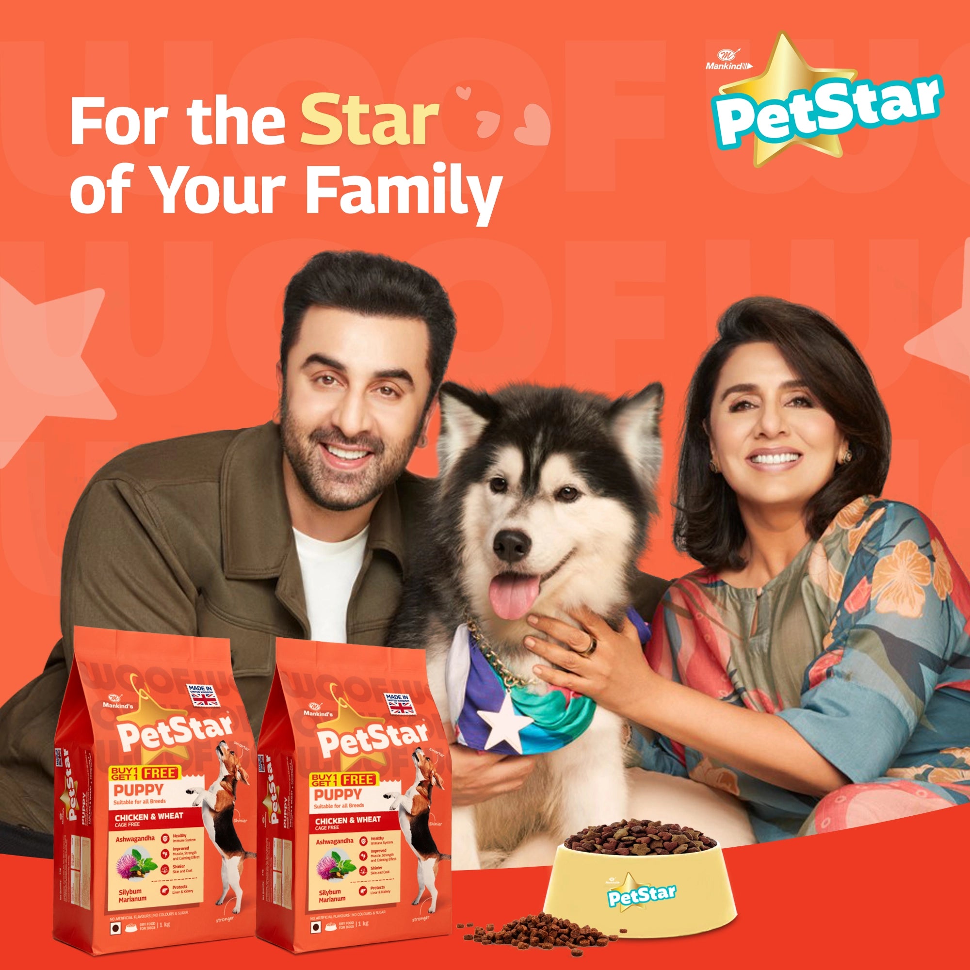 PetStar-Puppy Chicken & Wheat Dry Dog