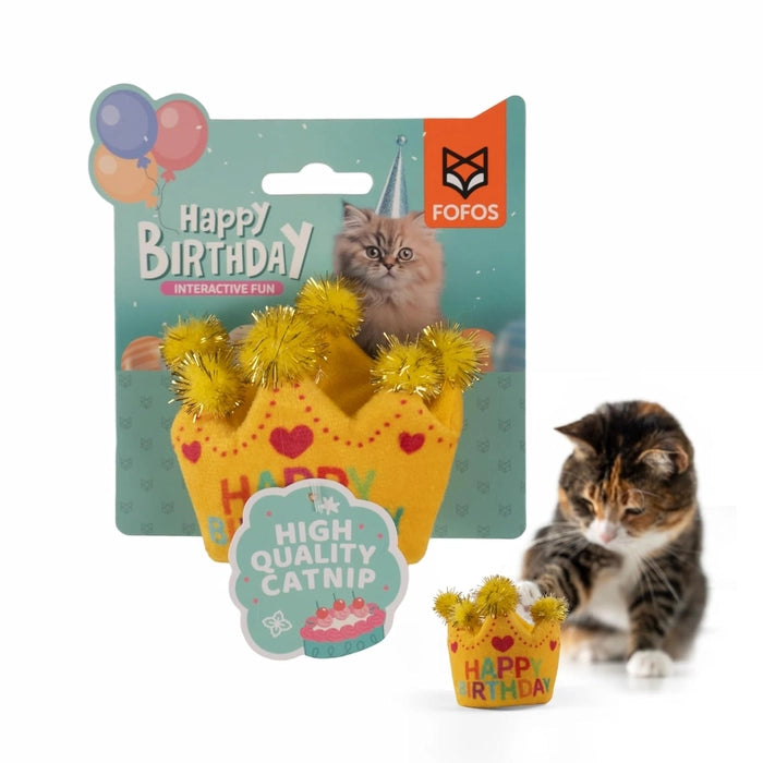 Fofos- Birthday US Grade Organic Catnip Cat Toys