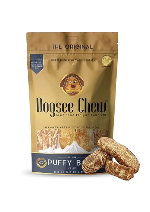 Dogsee - Puffy Bars Soft Dental Treats for Senior Dogs