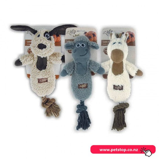 AFP- Lambswool Cuddle Dog Toys