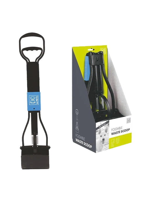 M-Pets - Foldable Waste Scoop Black and Blue  (66x15.5x13.5 cm)