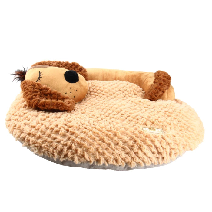 Gigwi- Snoozy Friends 3D Shape Sleepy Cushion for Dogs