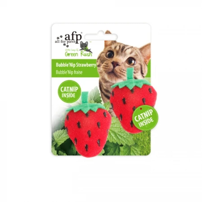 Afp-Green Rush Bubble Cat Nip Toys