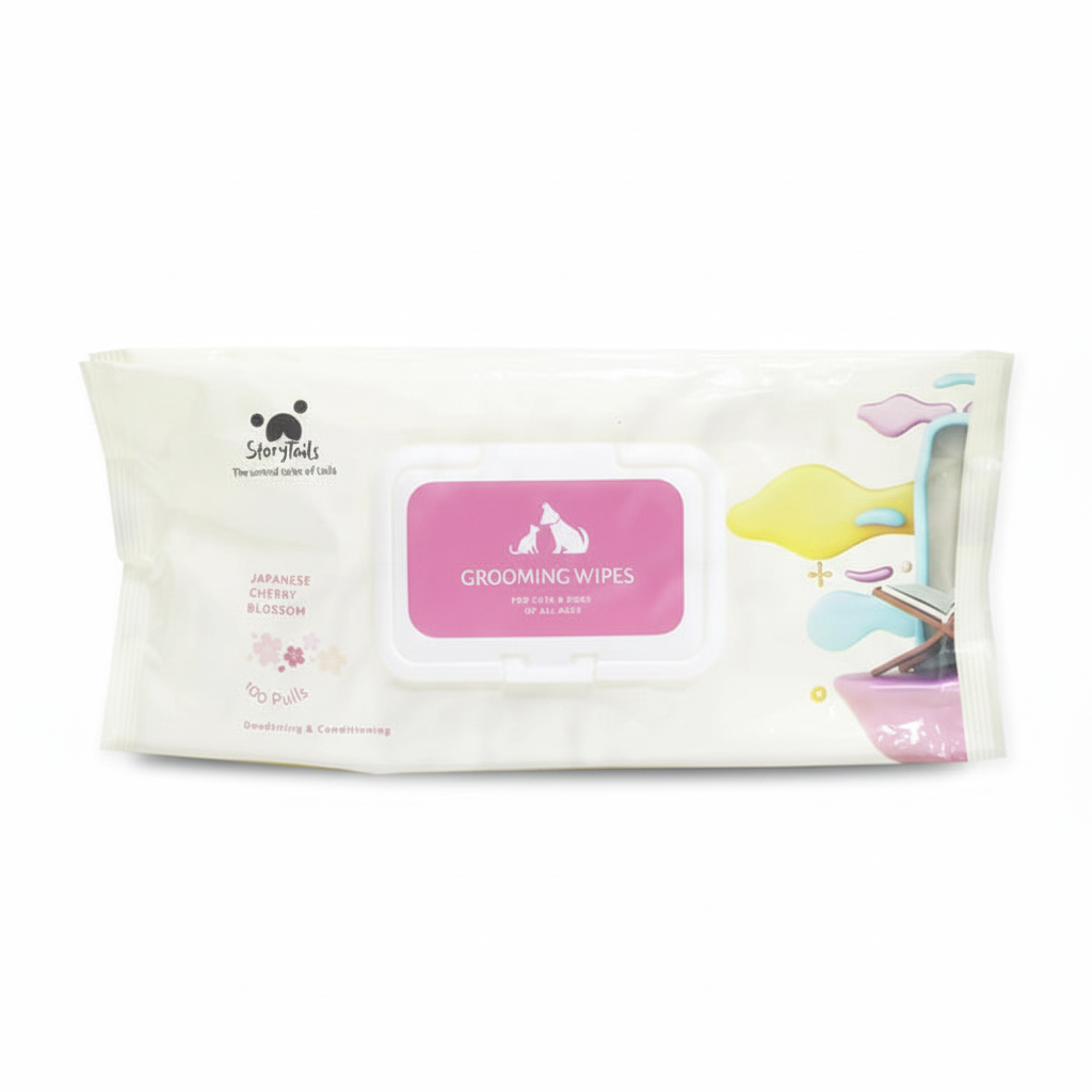 Story Tails Pet Grooming Wipes