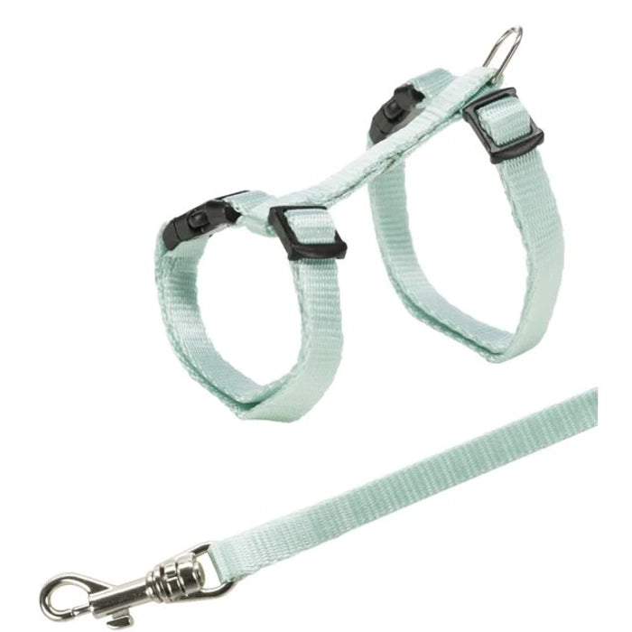 Trixie- Kitten Harness With Leash Various Colours