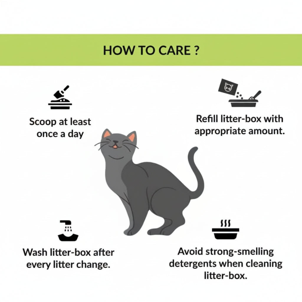 M-Pets Mansura Litter Tray with Rim for Cats