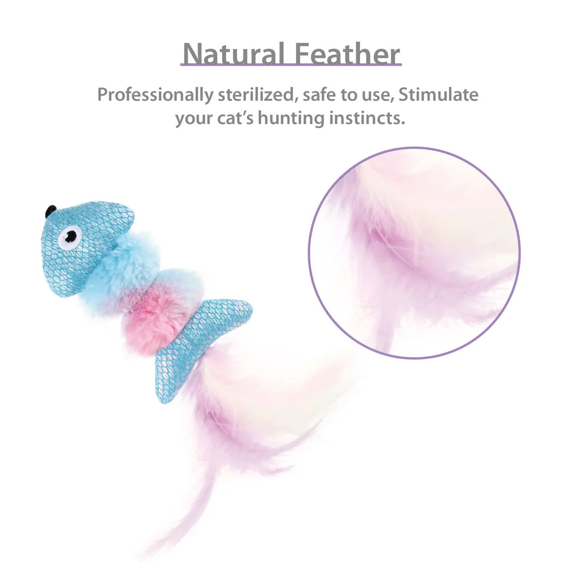 Gigwi Catch and Scratch Catnip Fish