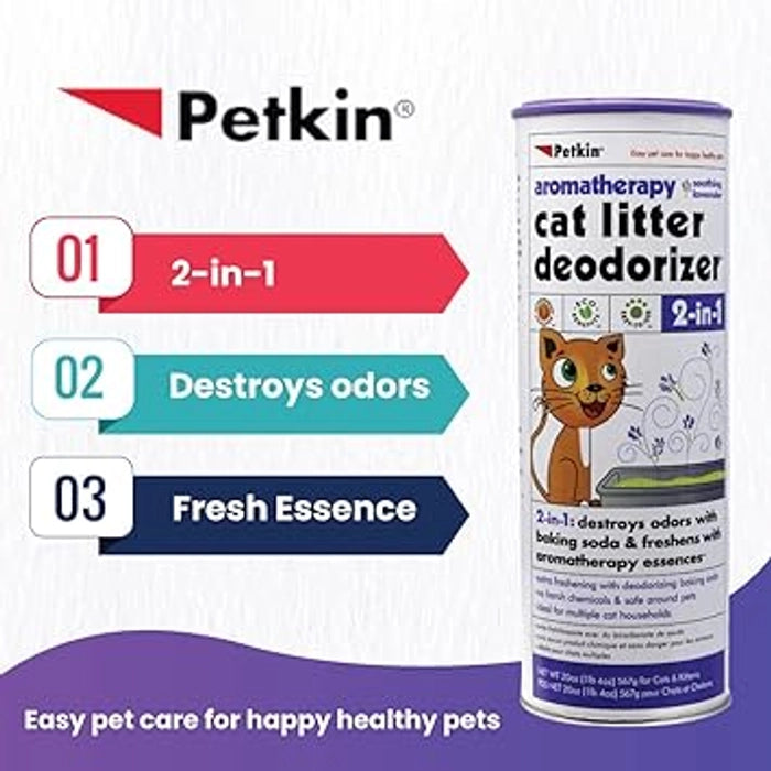 Petkin - Cat Litter Deodorizer Lavender