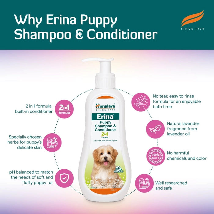 Himalaya-Erina Puppy Shampoo & Conditioner