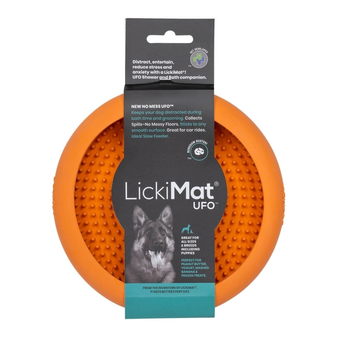 Lickimat-Ufo Slow Food Licking Dog Bowl