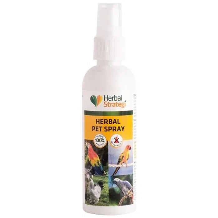 Herbal Strategi-Pet Spray for Ticks Fleas Lice and Mites 100Ml