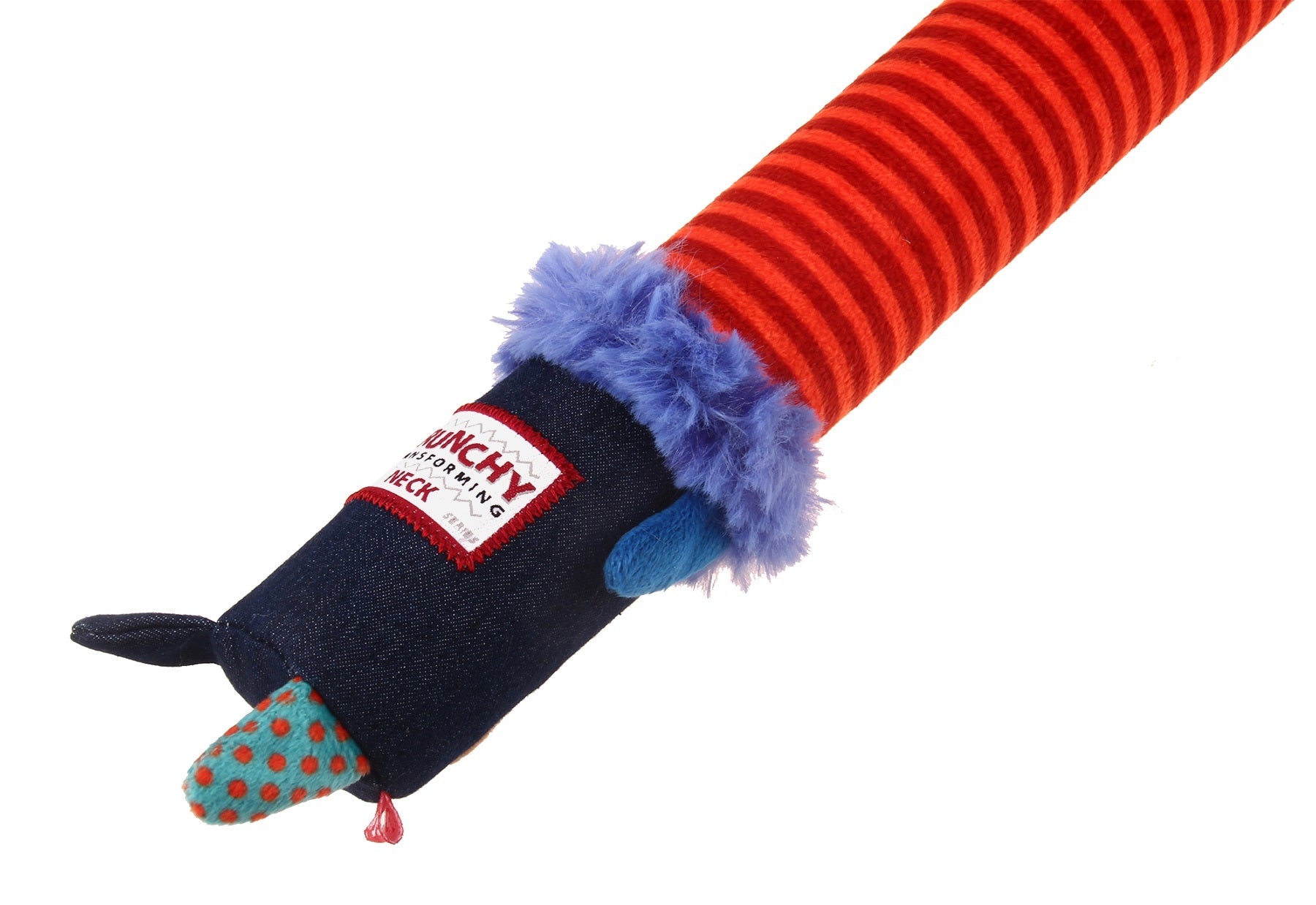 Gigwi Crunchy Transforming Neck Dog Toy