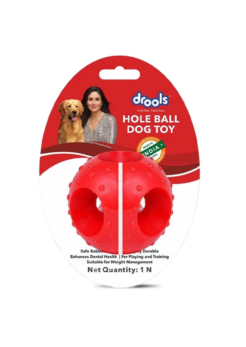 Drools- Dog Toys Hole Ball