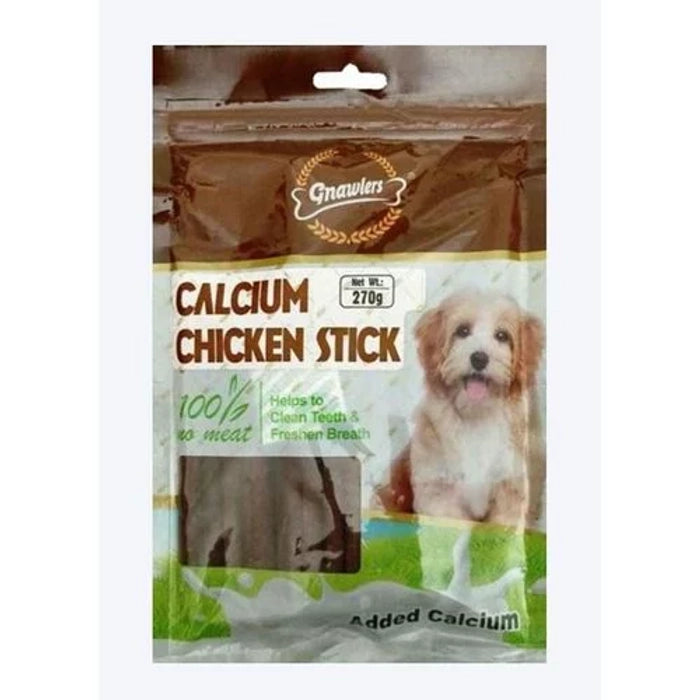 Gnawlers- Calcium Chicken Stix Dog Treats