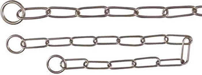 Trixie- Long Link Choke Chain Stainless Steel