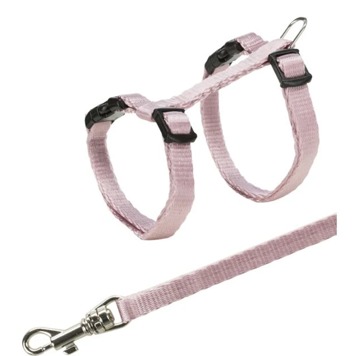 Trixie- Kitten Harness With Leash Various Colours